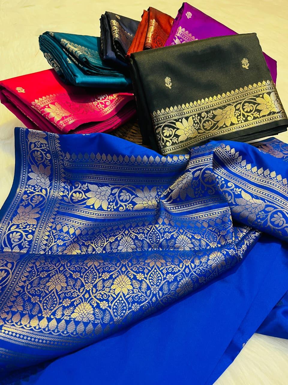 Exquisite Banarasi Katan Saree for Luxurious Weddings