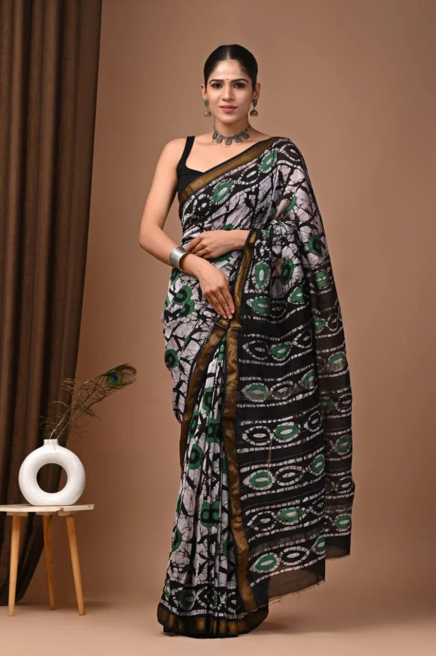 Glamorous Maheswari Silk Saree for Festive Elegance