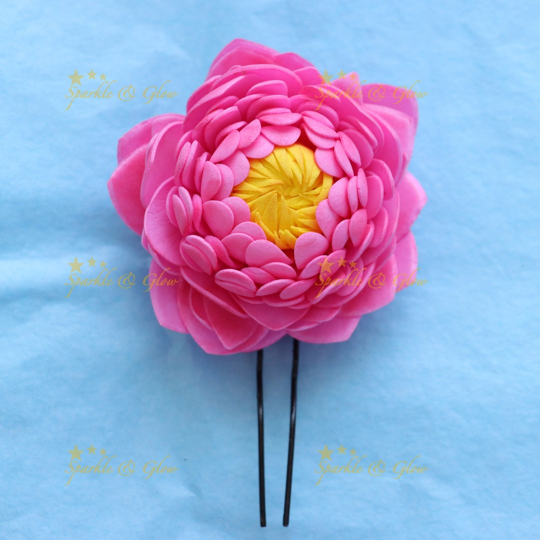 Elegant Floral Blossom Hairpin for Stunning Hairstyles