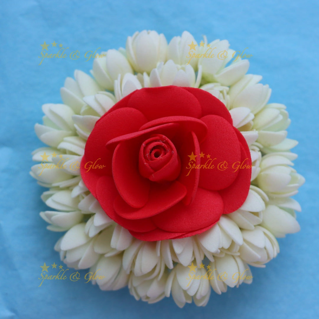 Elegant Floral Hair Accessory for Festive Events