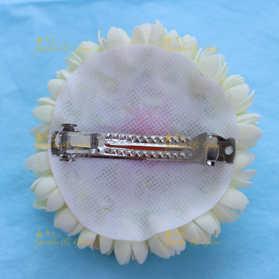 Elegant Floral Hair Accessory for Festive Events