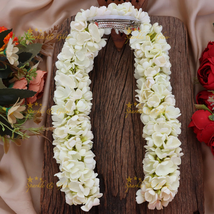 Delicate Jasmine Hairclip for Weddings & Festivals