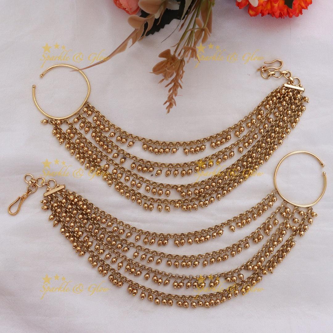 Stunning Earchains for Weddings & Festivals