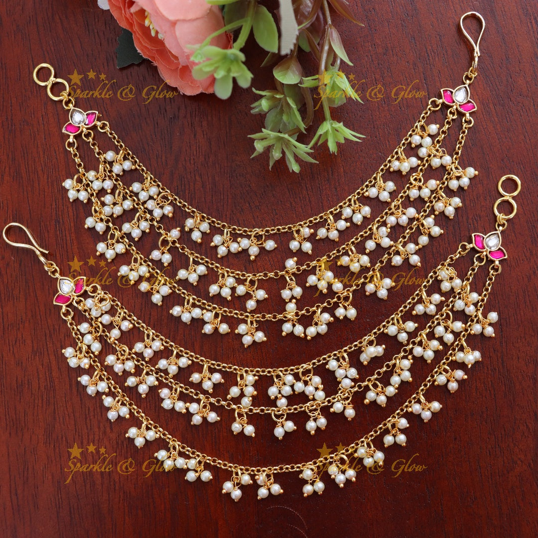 Exquisite Ear Chains for Festive Glamour