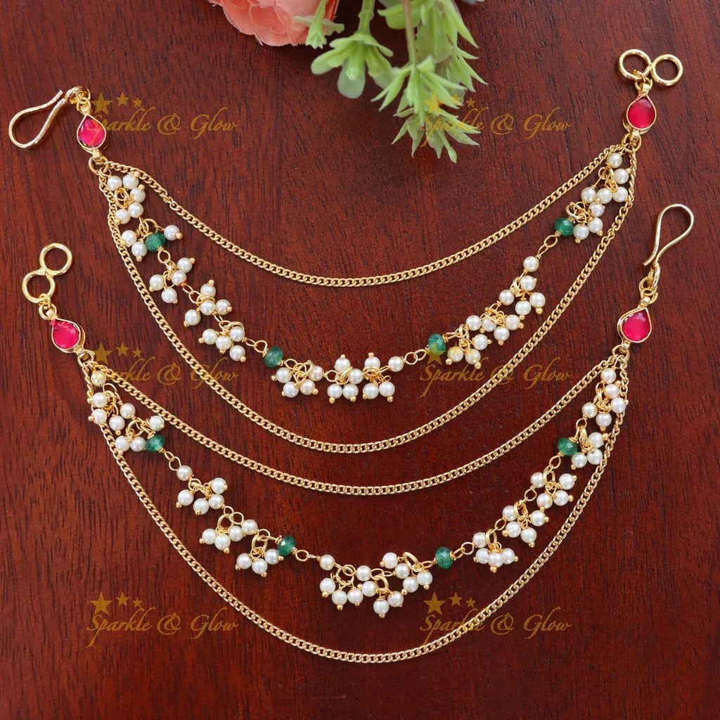 Exquisite Wedding & Festival Ear Chains