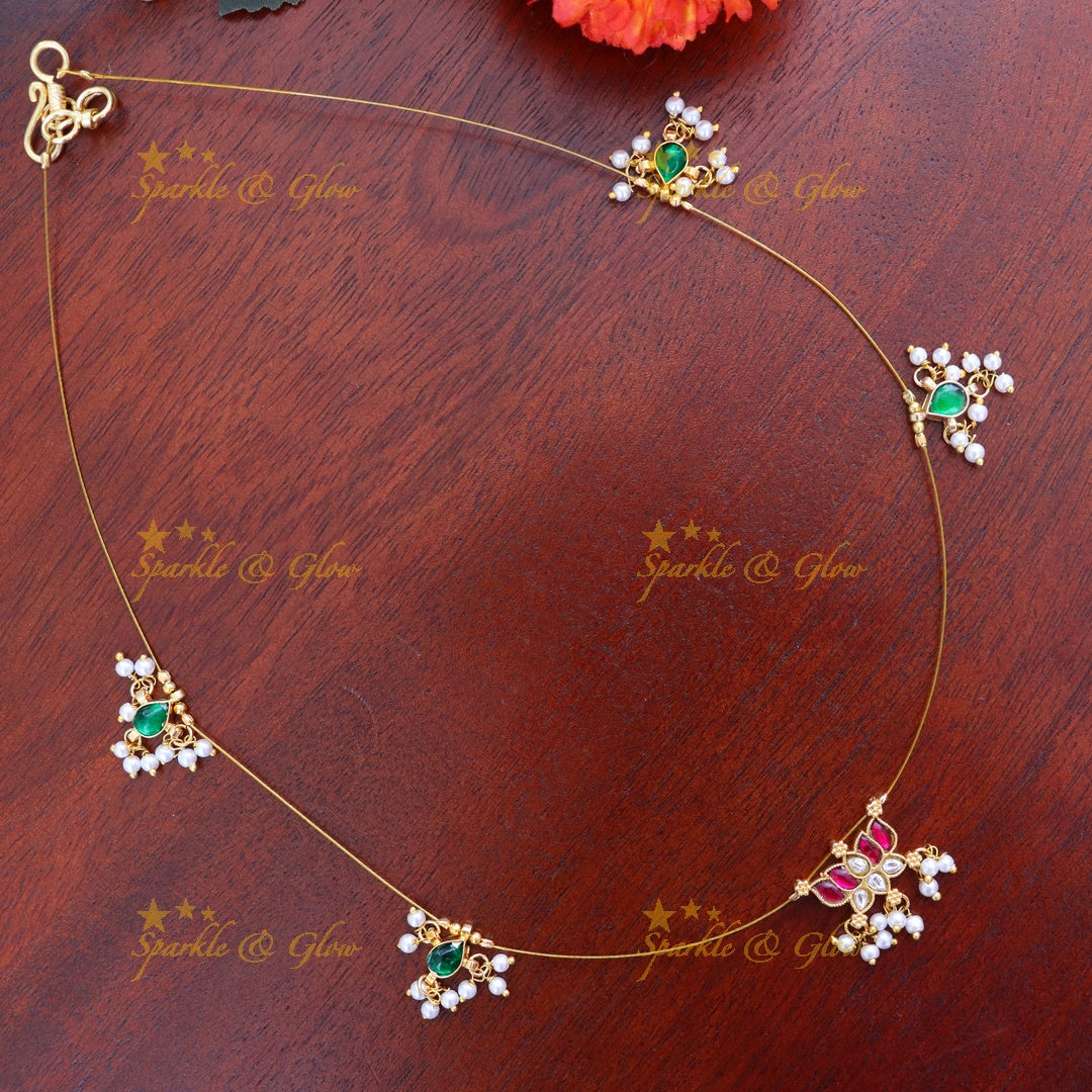 Elegant Gold Invisible Necklace - Sparkle & Shine