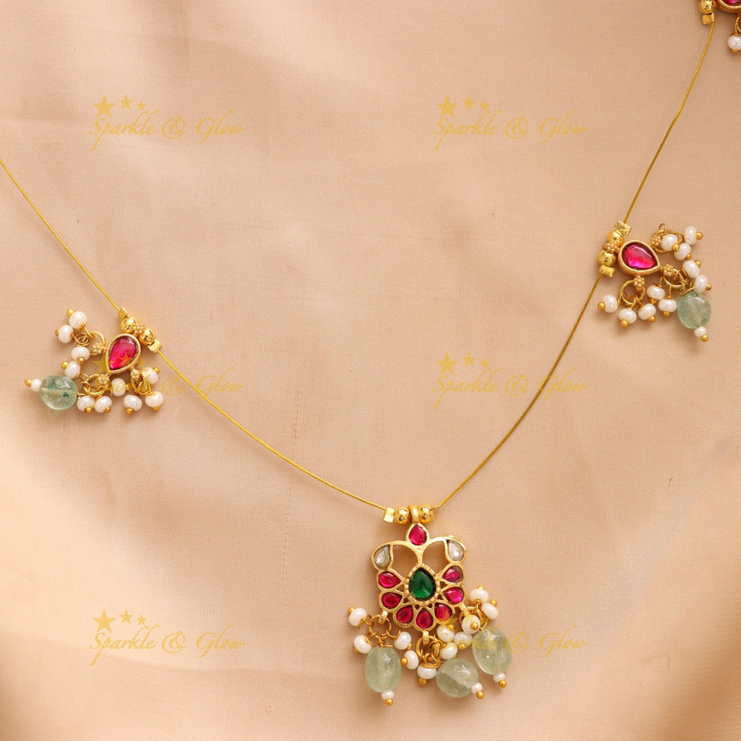 Elegant Invisible Gold-Like Wedding Necklace - New Arrival