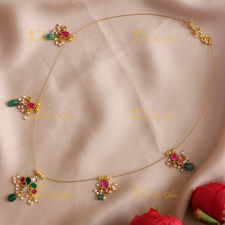 Exquisite Festive Invisible Necklace - Perfect Elegance