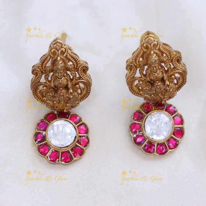 Luxurious Lakshmi Floral Necklace for Weddings