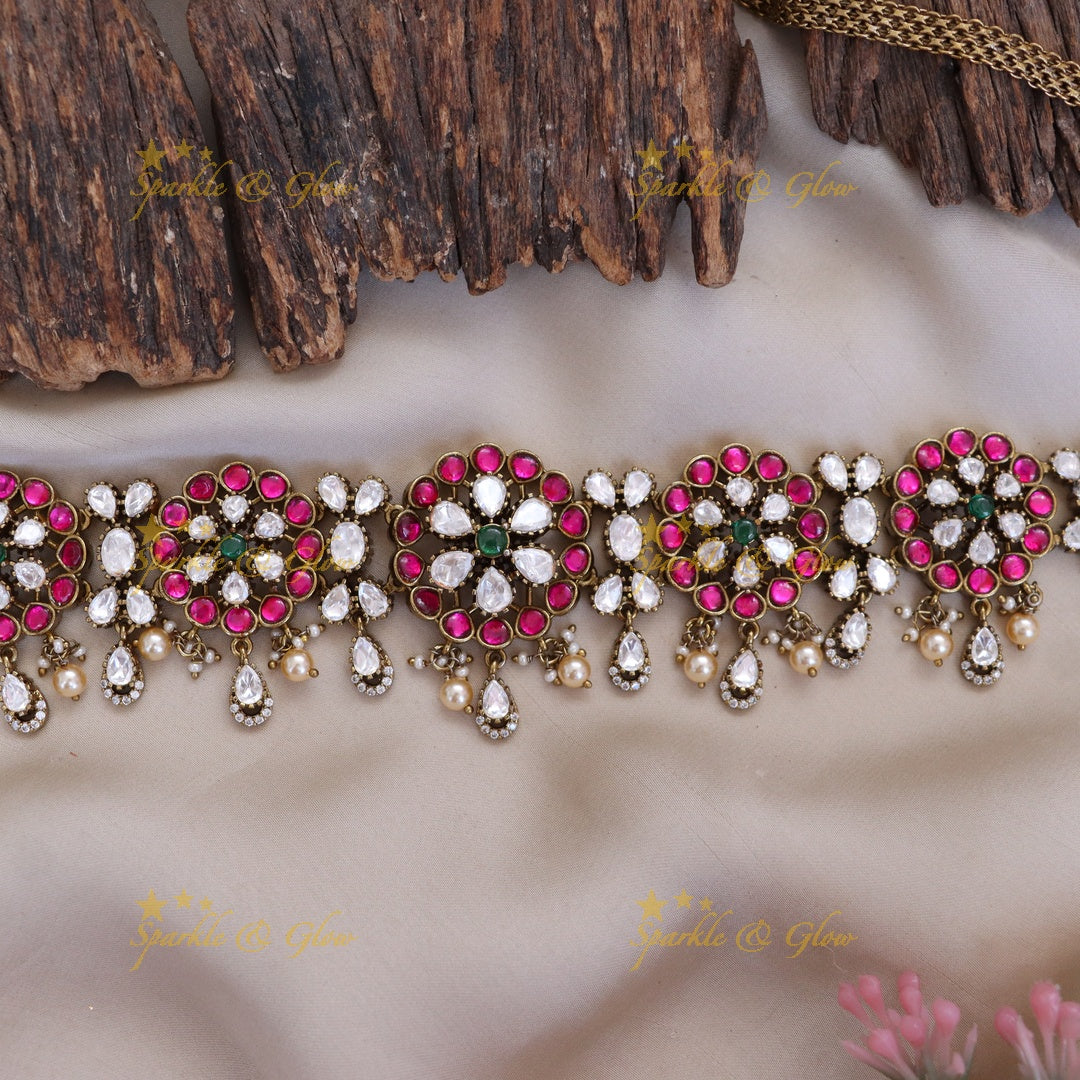 Dazzling Gold-Style Hanging Hip Chain for Festive Occasions