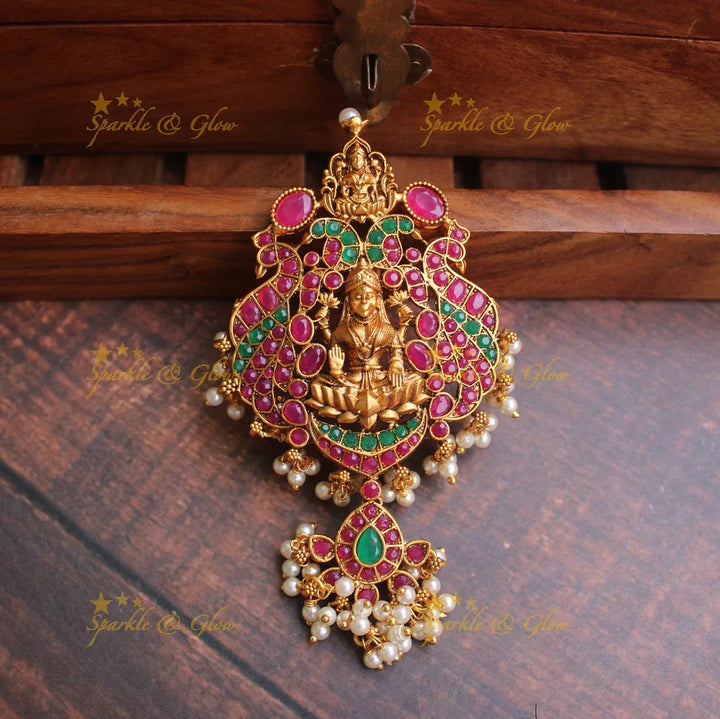 Kemp Stones Lakshmi hair pin - Sparkle and Glow