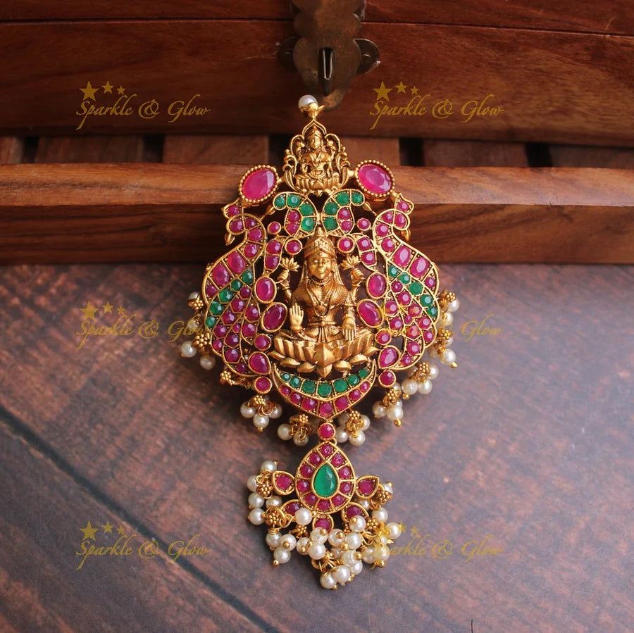 Kemp Stones Lakshmi hair pin - Sparkle and Glow