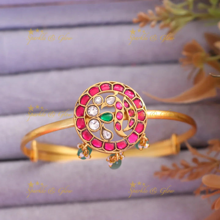 Exquisite Kundan Vanki - Perfect for Weddings & Festivals