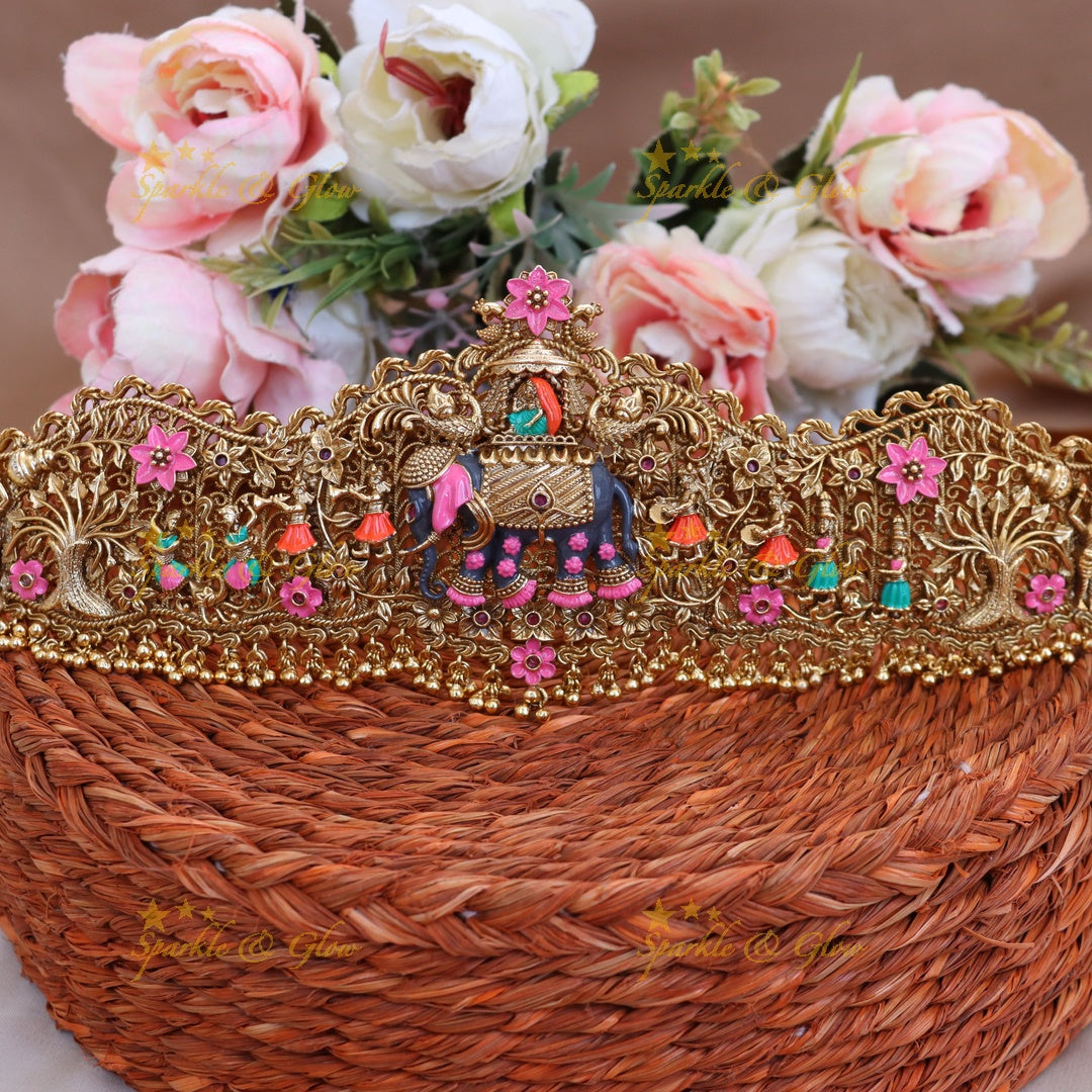 Exquisite Gold Idol Hip Belt for Weddings Online