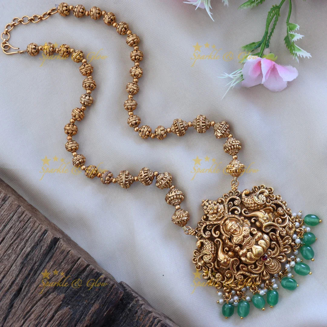 Elegant Indian Temple Necklace for Weddings & More