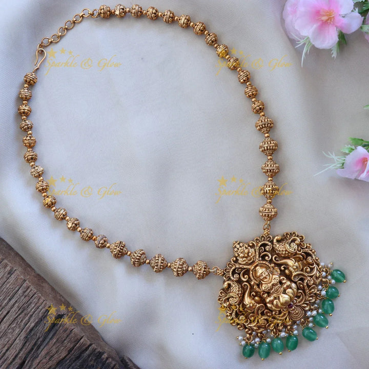 Elegant Indian Temple Necklace for Weddings & More