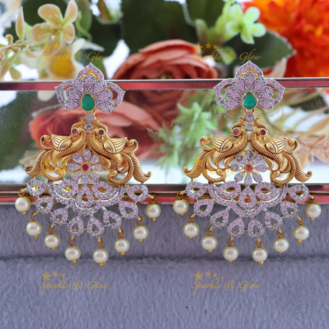 Charming Pearl Drop Earrings Perfect for Any Festivity