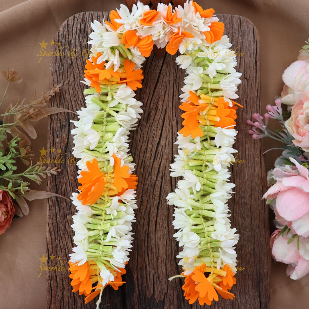 Exquisite Floral Gajra Hair Clip for Festive Elegance