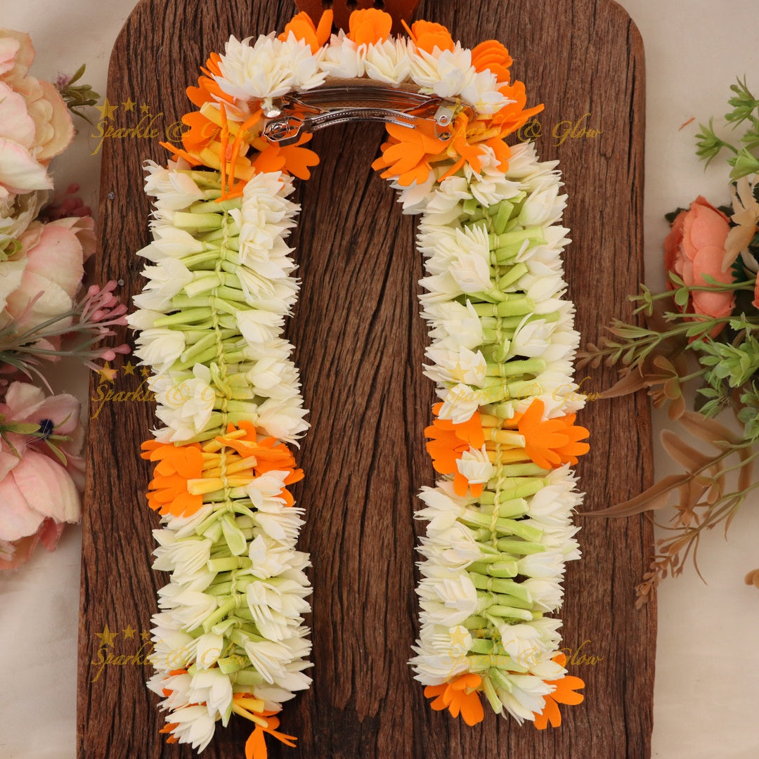 Exquisite Festive Floral Hair Clip for Celebrations
