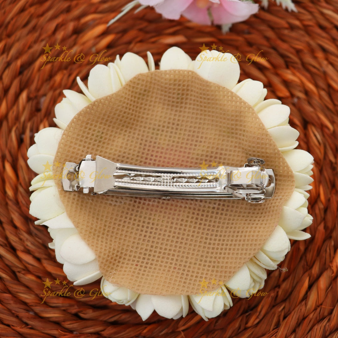 Floral Elegance: Premium Wedding Hair Clip Collection