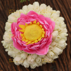 Beautiful Floral Hair Clip for Festive Occasions