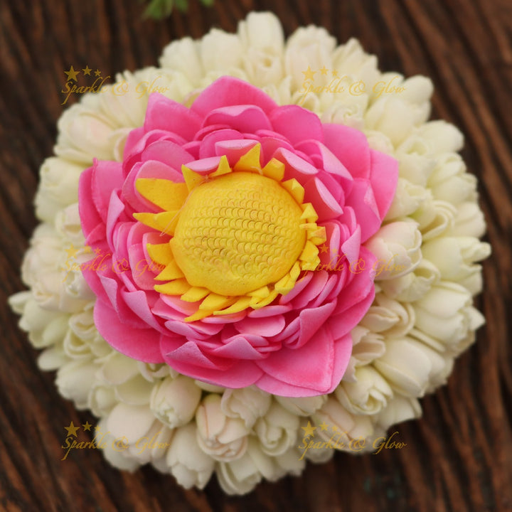 Beautiful Floral Hair Clip for Festive Occasions