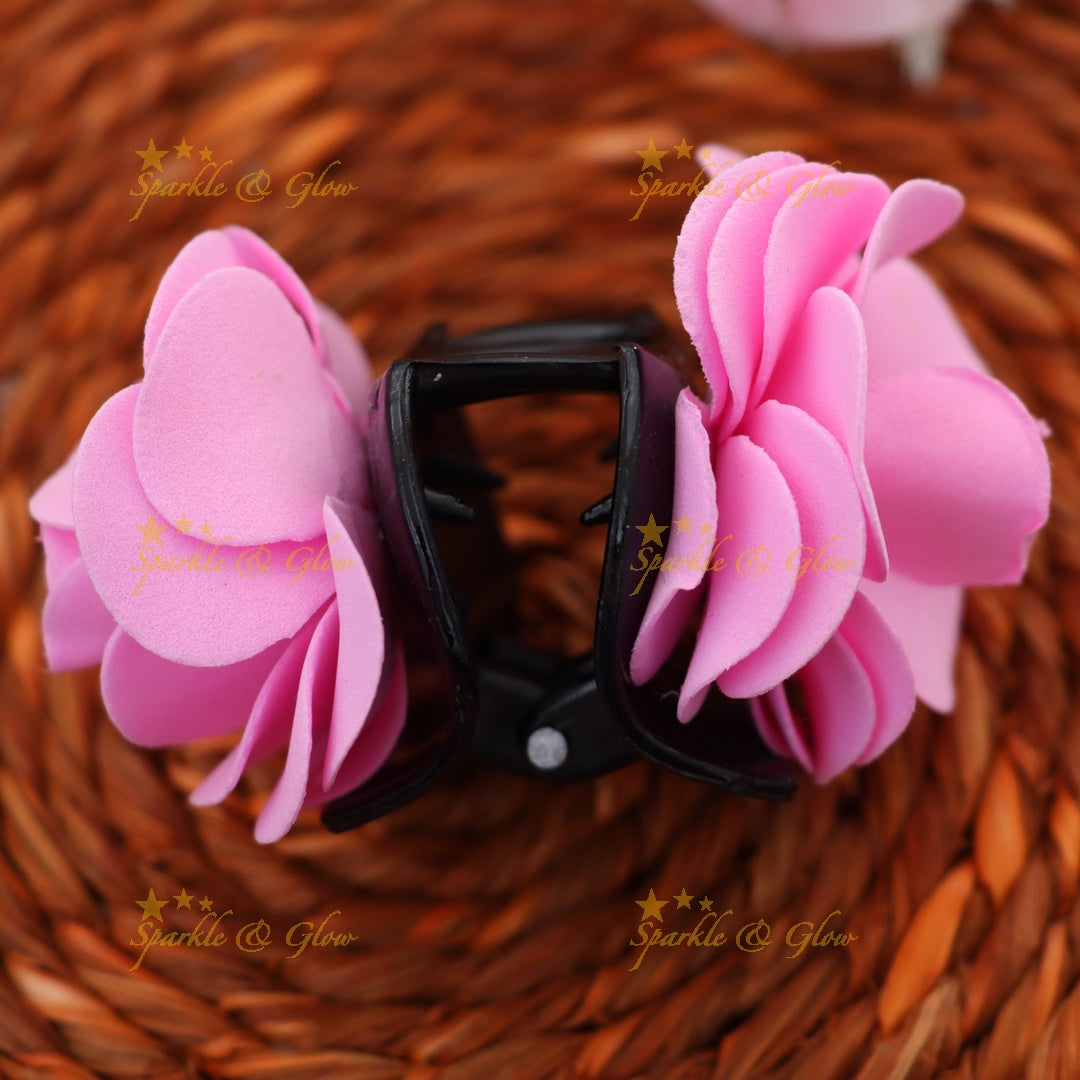 Elegant Floral Hair Clip for Weddings and Festivals