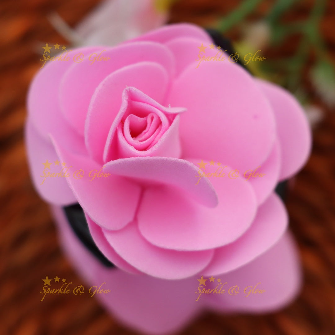 Elegant Floral Hair Clip for Weddings and Festivals