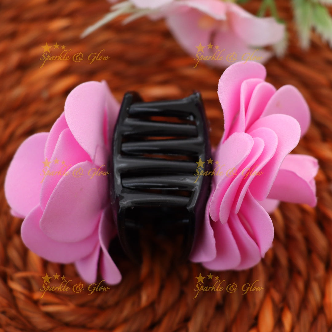 Elegant Floral Hair Clip for Weddings and Festivals