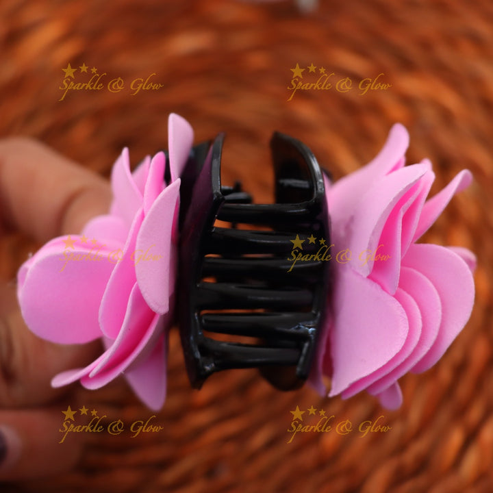 Elegant Floral Hair Clip for Weddings and Festivals