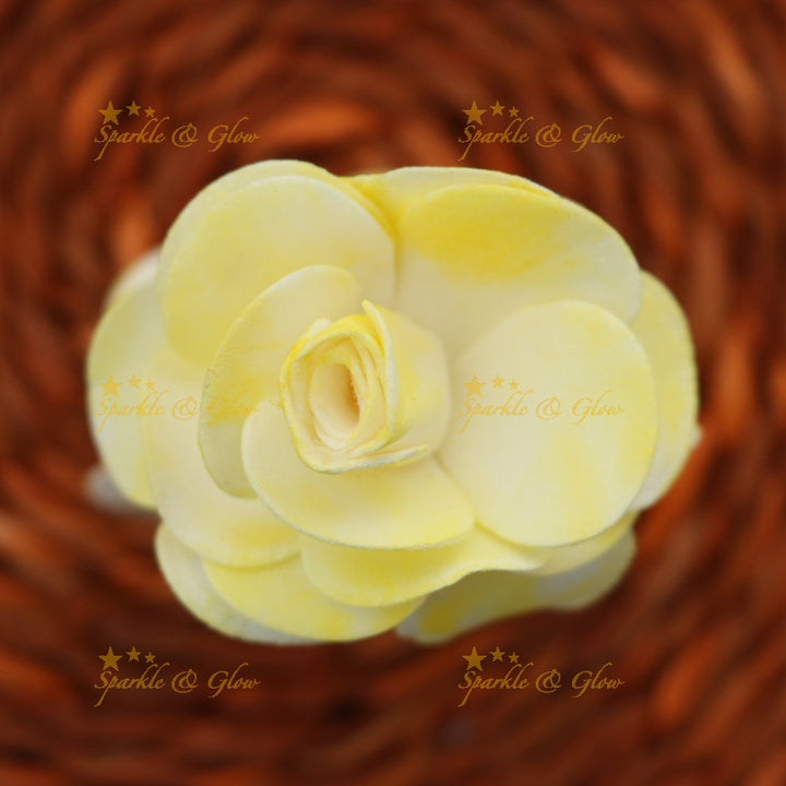 Elegant Floral Hair Clip for Weddings and Festivals