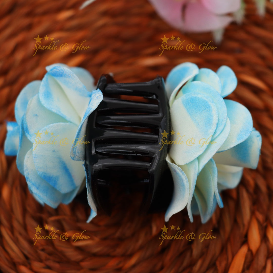 Elegant Floral Hair Clip for Weddings and Festivals