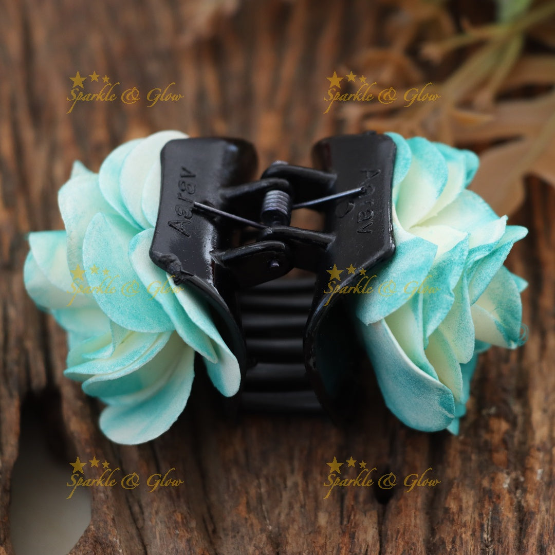 Elegant Floral Hair Clip for Weddings and Festivals