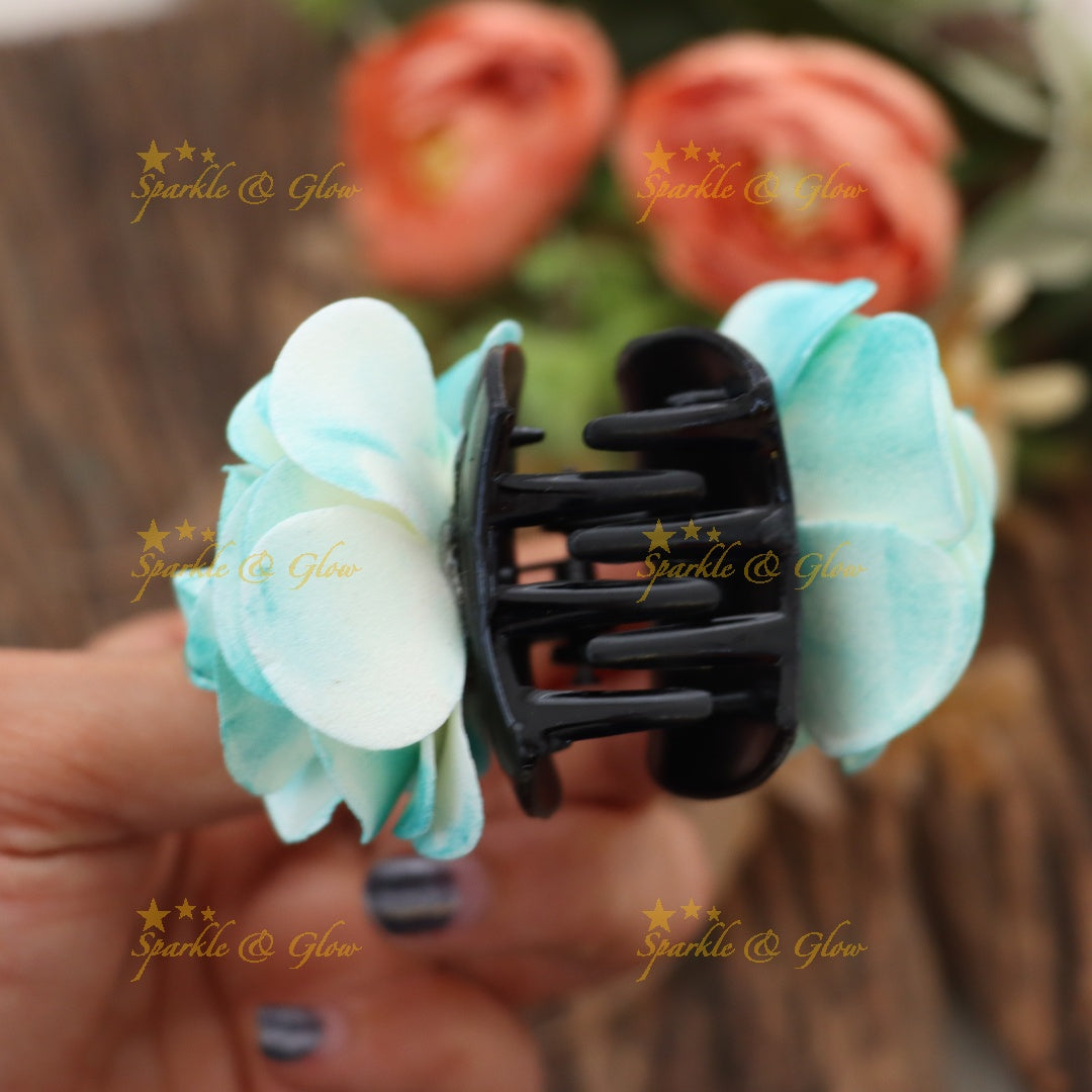 Elegant Floral Hair Clip for Weddings and Festivals