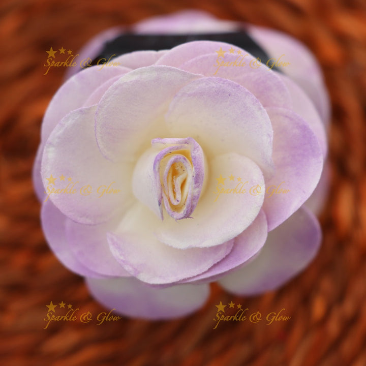 Elegant Floral Hair Clip for Weddings and Festivals