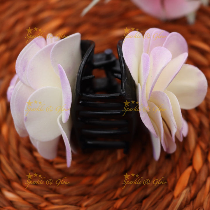 Elegant Floral Hair Clip for Weddings and Festivals