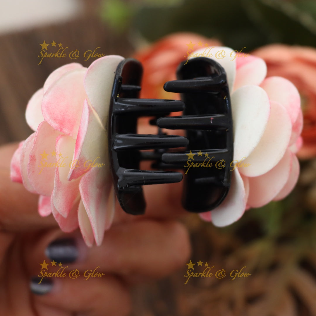 Elegant Floral Hair Clip for Weddings and Festivals