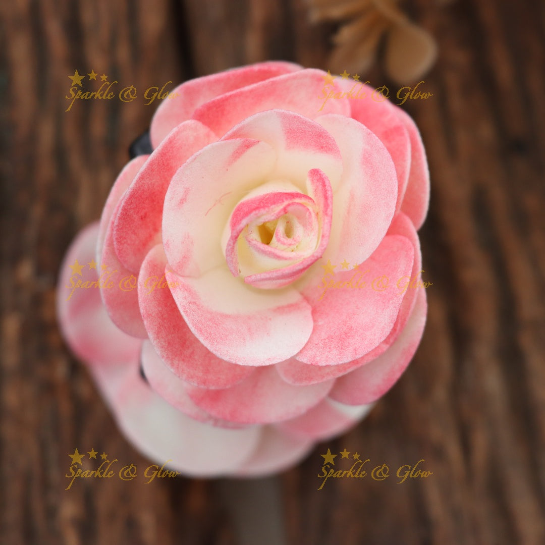 Elegant Floral Hair Clip for Weddings and Festivals