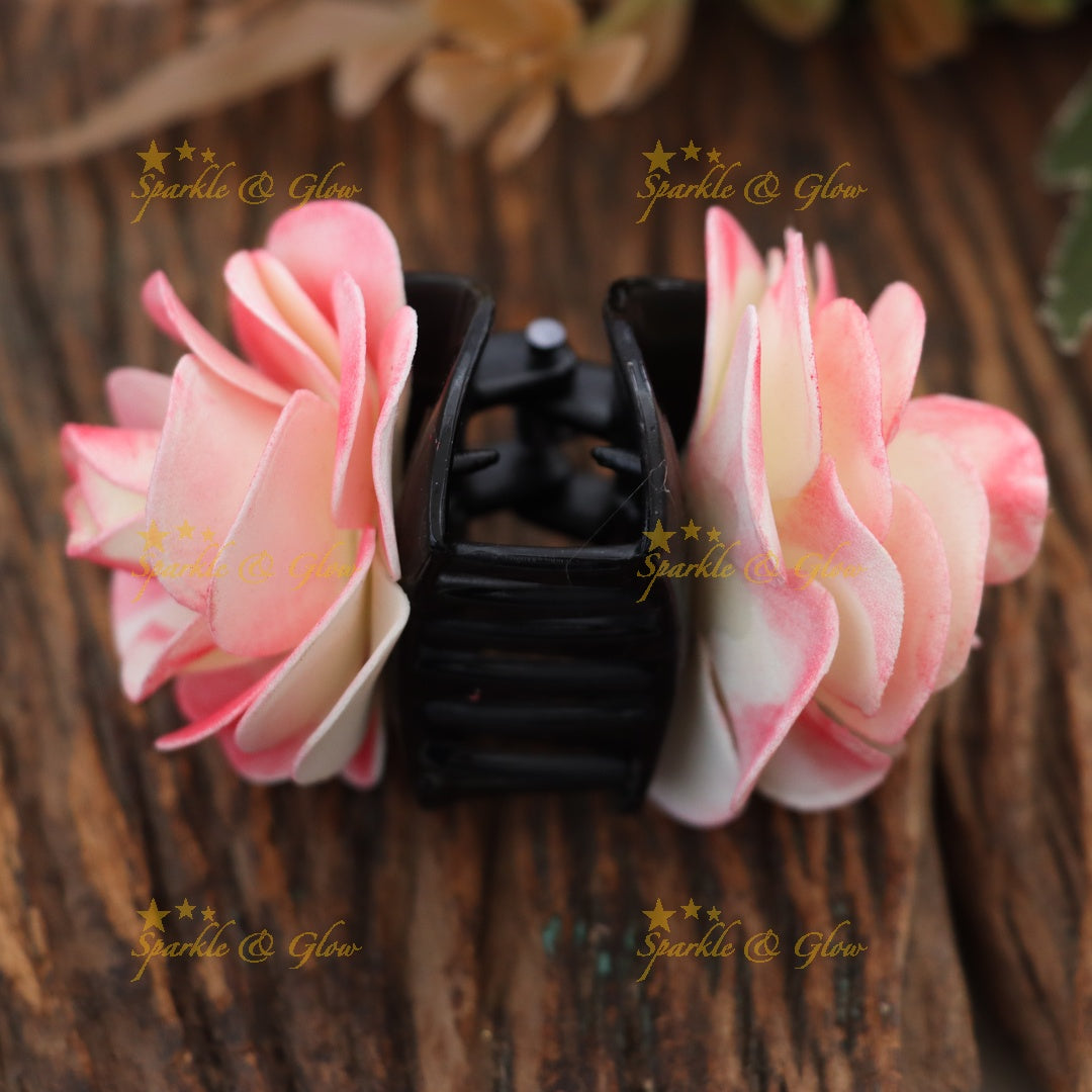 Elegant Floral Hair Clip for Weddings and Festivals