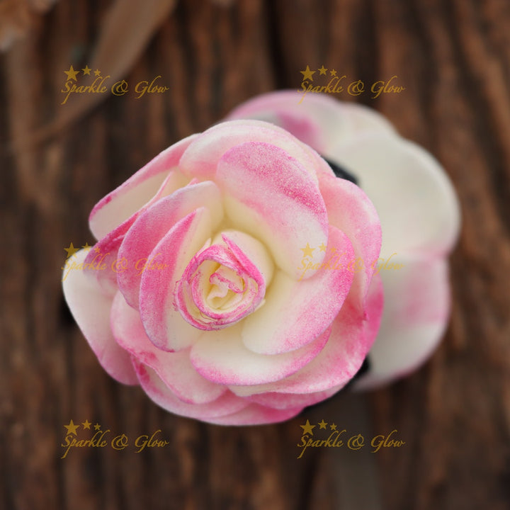 Elegant Floral Hair Clip for Weddings and Festivals