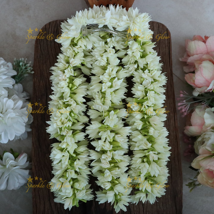 Traditional Pichi 3 Strings Floral Hair Clip