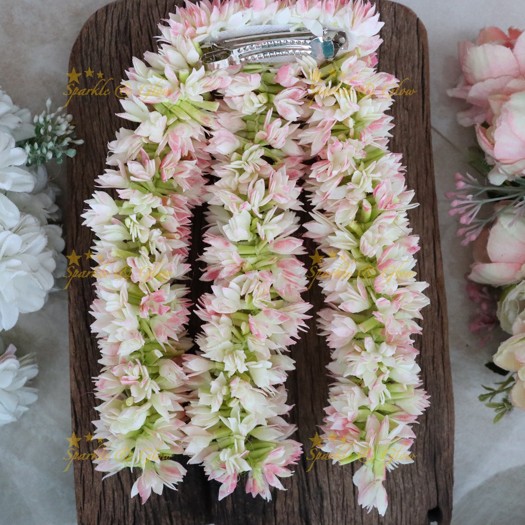 Traditional Jathi 3 Layer Floral Hair Clip