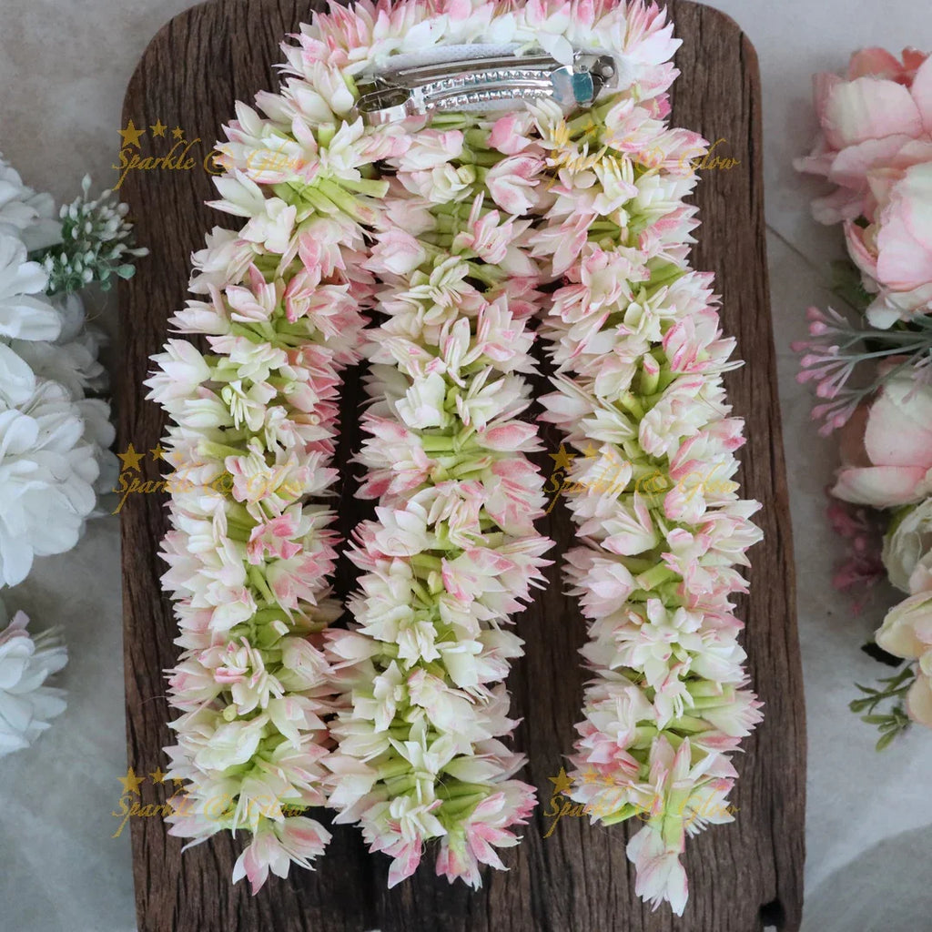 Traditional Jathi 3 Layer Floral Hair Clip