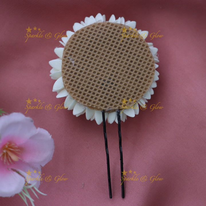 Red Rose Hairpin - Perfect Festive Accessory