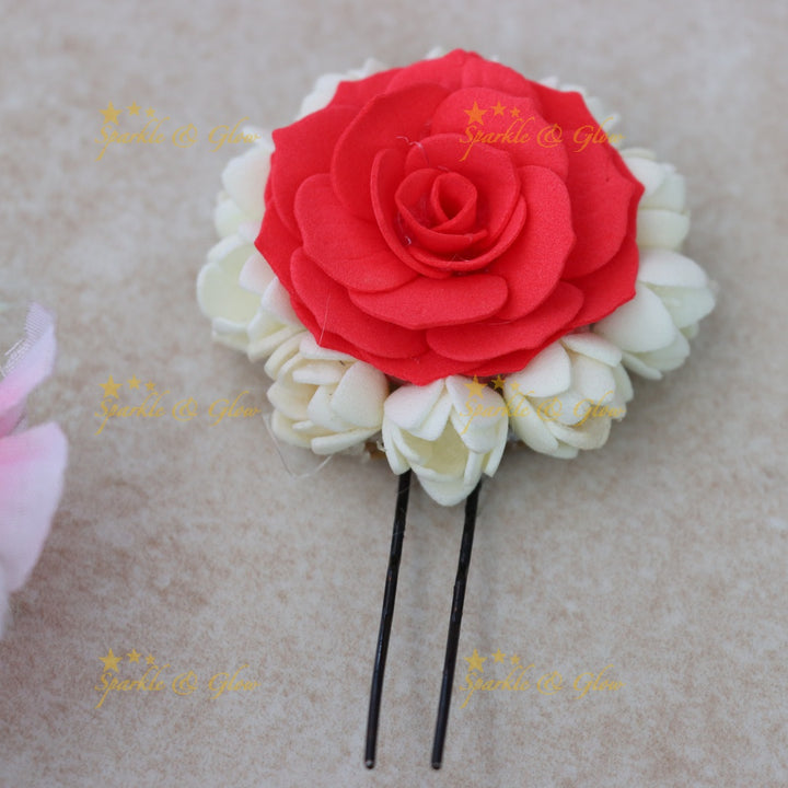 Stunning Floral Hairpin for Festive Celebrations