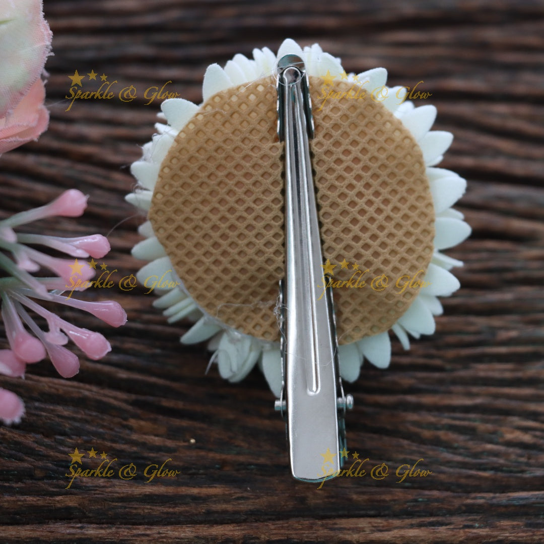 Exquisite Floral Hair Clip for Weddings & Festivals