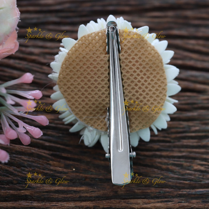 Exquisite Floral Hair Clip for Weddings & Festivals