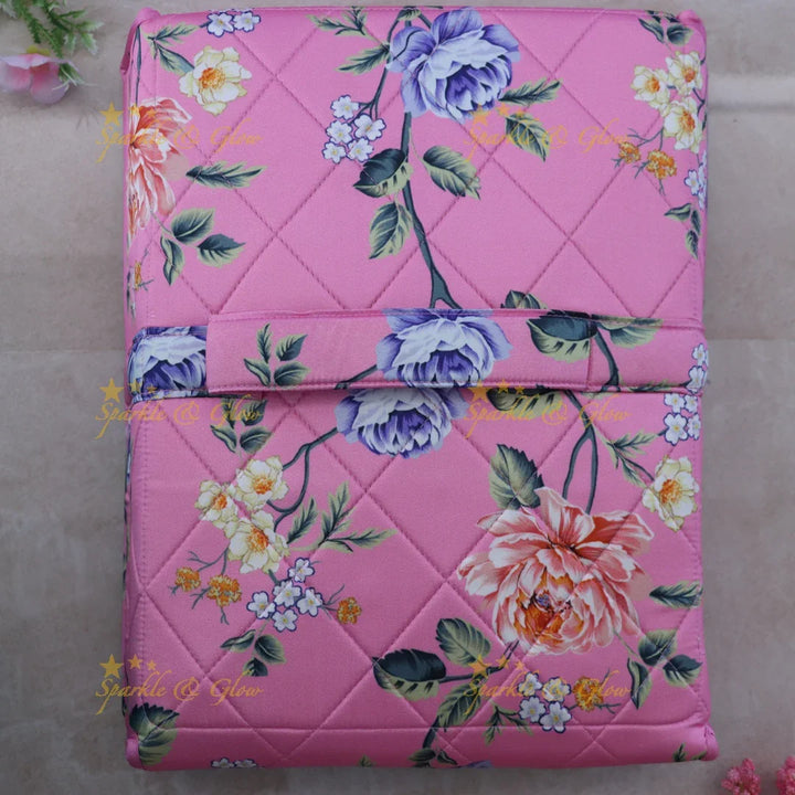 Enchanting Floral Organizer Bag for Weddings & Events