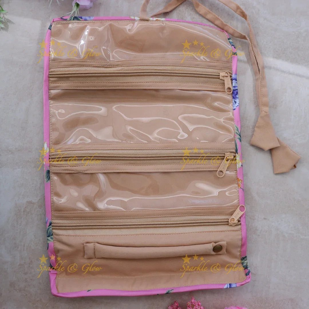 Enchanting Floral Organizer Bag for Weddings & Events