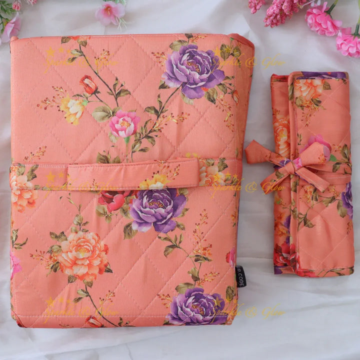 Blossoming Floral Jewelry Organizer for Weddings